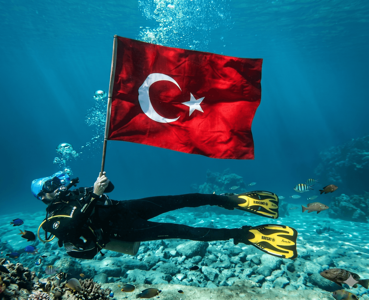 Scuba Diving All Day with Food and One-on-One Instructor
